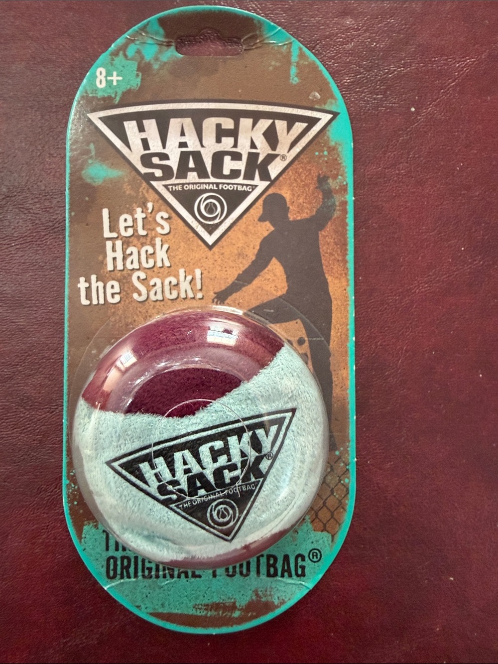 Original Footbag - Maroon & White